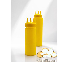 Liquid bottle (yellow) with three spouts 375 ml