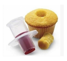 Plunger to cut middle cake