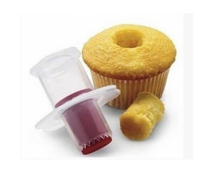Plunger to cut middle cake