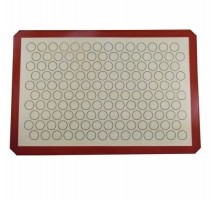 Silicone perforated rug with marking "Makarons" 60x40 cm