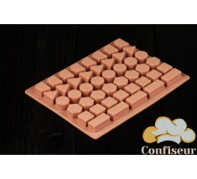 Силиконовая форма для конфет "Геометрические фигуры"