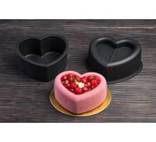 Форма силіконовая для бенто "Серце" 100*110мм h-65мм