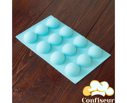 Силіконова форма "Півсфера" d-4,8 см 12 осередків