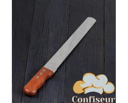 Кондитерський ніж з великим зубчиком (47 см)