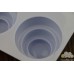 Silicone form for baking 
