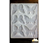 Силіконовий молд "Метелики" 6 шт.