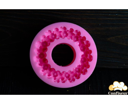 Молд силіконовий "Вінок №3 чорниця " 70мм