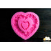 Молд силіконовий "Серце в серці" 160*160 мм