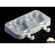 Silicone ice cream mold 