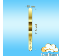 Паличка для морозива "Happy New Year" (золотий акрил)