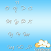 Wedding font #11 (white acrylic)