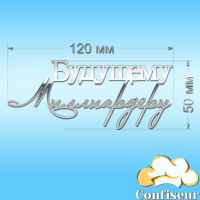 Топпер "Будущему миллиардеру" -1 (серебряный акрил) Топпер "Будущему миллиардеру" -1 (серебряный акрил)