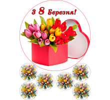 Вафельная картинка 