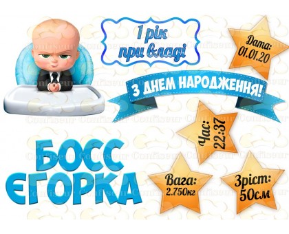 Вафельная картинка 