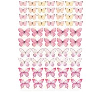 Вафельна картинка "Метелики"-26