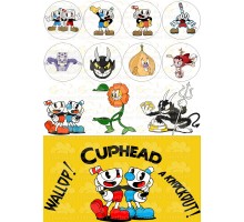 Вафельна картинка "Cuphead"-1