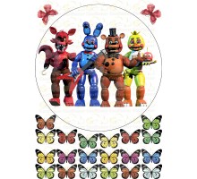 Вафельна картинка "FNAF"-4