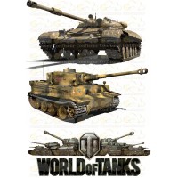 Вафельна картинка "World of Tanks"-9