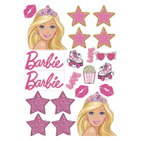 Waffle picture "Barbie" -7
