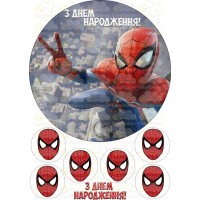 Edible picture "Spider-Man"-10