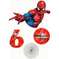 Edible picture "Spider-Man"-13