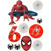 Edible picture "Spider-Man"-18
