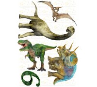 Вафельна картинка "Динозаври" -7