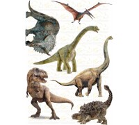 Вафельна картинка "Динозаври" -8