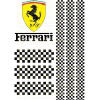 Waffle picture "Ferrari"-2
