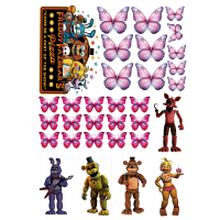 Вафельна картинка "FNAF" -10