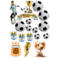 Edible picture "Football"-35