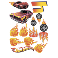 Waffle picture "Hot Wheels" -10