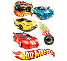 Вафельна картинка "Hot Wheels" -14