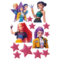 Вафельна картинка "Huntrix"-2