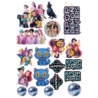 Вафельна картинка "Huntrix"-3