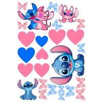 Waffle picture "Lilo and Stitch"-4