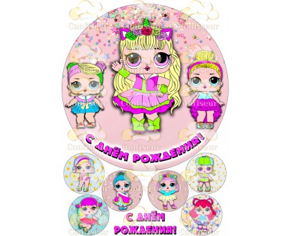 Вафельна картинка 
