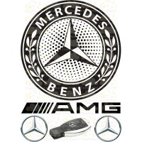 Waffle picture "Mercedes"-2