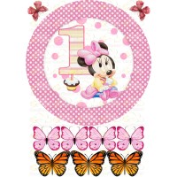 Edible picture "Minnie Mouse" -10