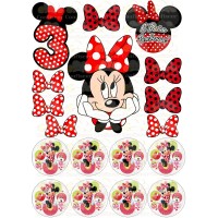 Edible picture "Minnie Mouse" -19