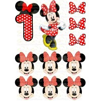 Edible picture "Minnie Mouse" -21
