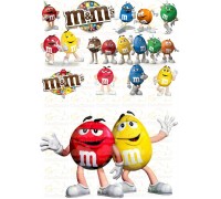 Вафельна картинка "M&Ms"-2