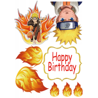 Вафельна картинка "Naruto"-13