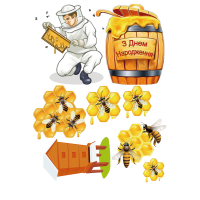 Вафельна картинка Бджоляру-6