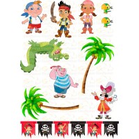 Waffle picture "Jake and the pirates Netlandii"-2