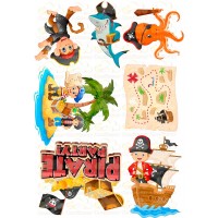 Waffle picture "pirates"-5
