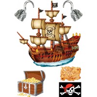 Waffle picture "pirates"-7