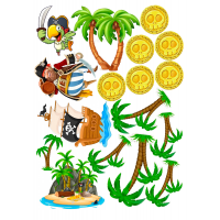 Waffle picture "pirates"-8