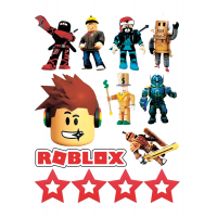 Вафельна картинка "ROBLOX"-12