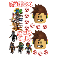 Вафельна картинка "ROBLOX"-15